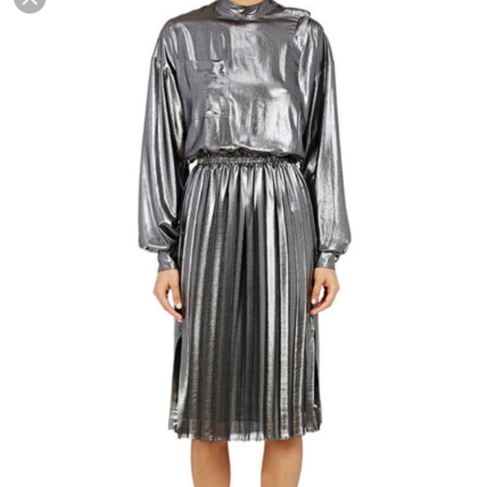 Isabel marant silver dress